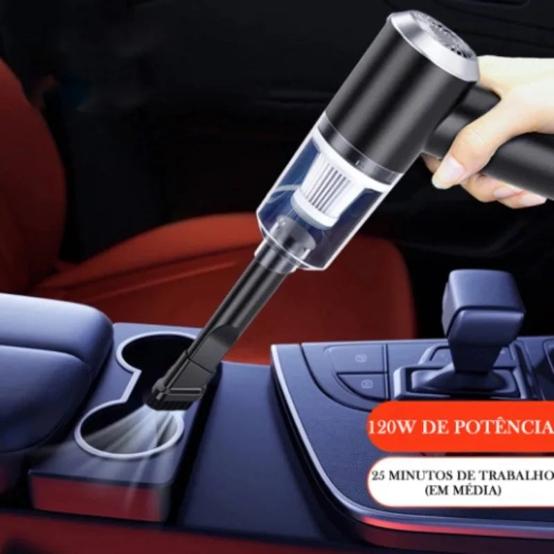 AutoClean Recarregável 120W - Potência e Praticidade ao Seu Alcance!